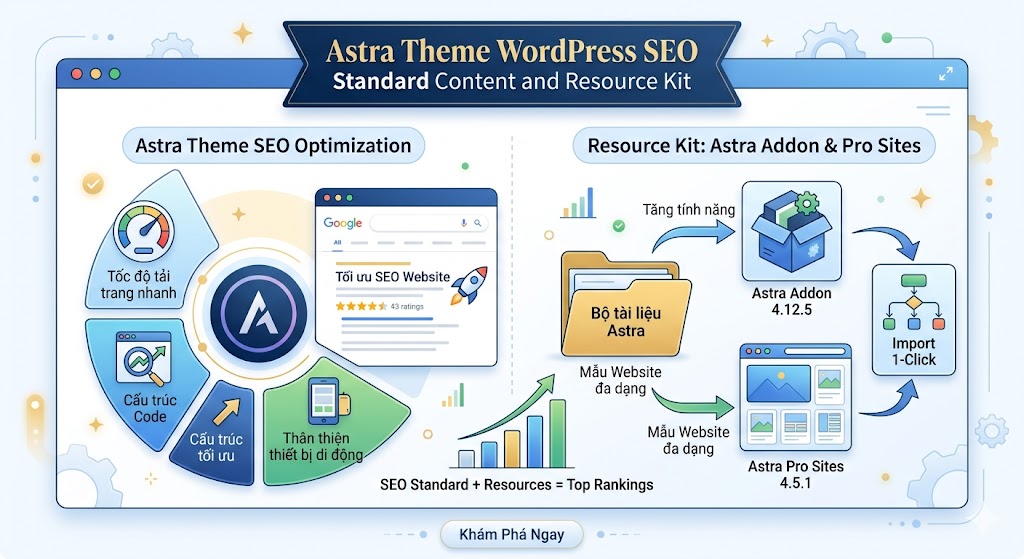 Share bộ Theme Astra WordPress